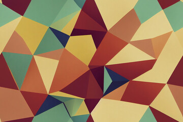 Wall Mural - Abstract Cube Pattern