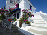 Fototapeta Na drzwi - traditional greek house