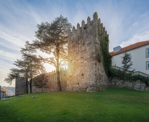 Canvas Print - Fernandine Walls (Walls of Dom Fernando) - Porto, Portugal