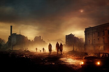 Canvas Print - Liverpool Post Apocalyptic