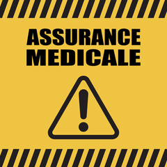 Poster - Logo assurance médicale.