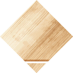 Aufkleber - Wooden sign with creative sale banner modern layout template design,