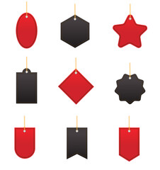 Aufkleber - Price tags labels collection sale banners design