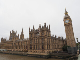 Canvas Print - Houses of Parliament in London