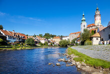 Cesky Krumlov Town (UNESCO), South Bohemia, Czech Republic, Europe