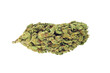 Cannabis bud isolated on transparent background