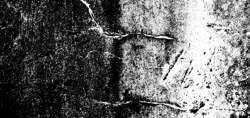 Wall Mural - Black and white cement texture grunge background