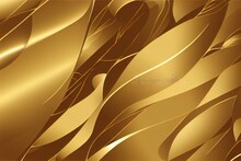 Metallic Gold Background Digital Ilustration Pattern Wallpaper