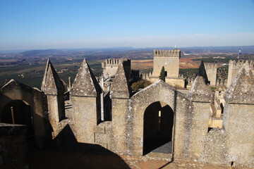 Poster - Walls and towers of Almodovar Del Rio castle, Spain