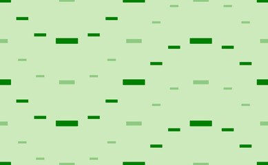 Poster - seamless pattern of large and small green minus symbols. the elements are arranged in a wavy. vector