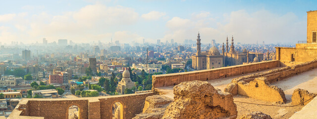 Wall Mural - The cityscape of Cairo, Egypt