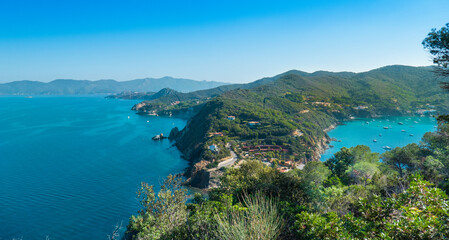 Wall Mural - Beautiful island of Elba in late summer