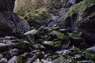 Sticker - Cavern in the limestone mountains