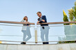 © Cavan Images - Teamwork in a business meeting in a modern open space