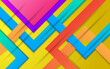 © zika_studio - Abstract Colorful gradient geometric with yellow shape background