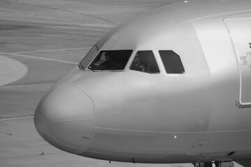 Wall Mural - nose of an airplane