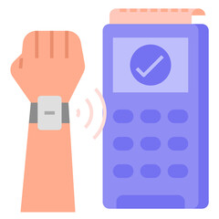 Sticker - smartwatch icon