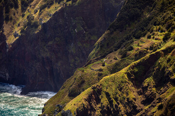 Wall Mural - Vereda do Larano hiking trail, Madeira	