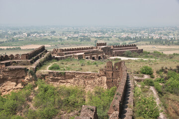 Poster - Rohtas Fort, Qila Rohtas fortress in province of Punjab, Pakistan