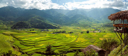 Tu le vilage in Vietnam