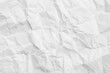 © Achira22 - White crumpled paper texture background...