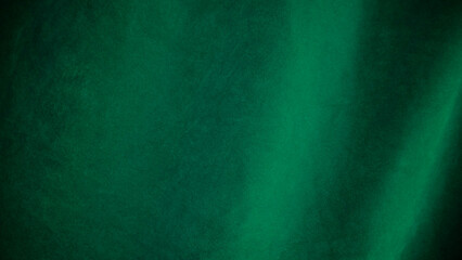 Wall Mural - Green velvet fabric texture used as background. Empty green fabric background of soft and smooth textile material. There is space for text.
