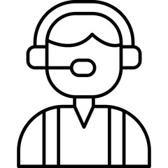 Poster - Customer Service Icon