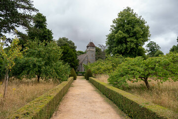 Wall Mural - view of All Saints Church Hinton Ampner Hampshire England