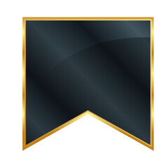 Black And Gold Banner