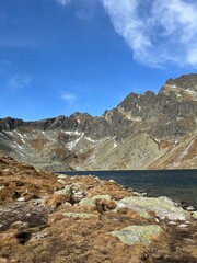 Wall Mural - Lake in the mountains