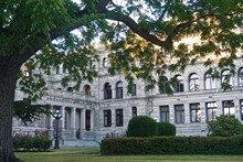 Victoria, British Columbia, Canada: The Neo-Baroque Architecture Of The British Columbia Parliament Buildings (1897)