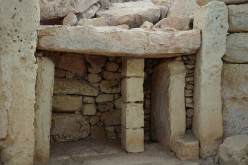 malta megalitic temple archeological site