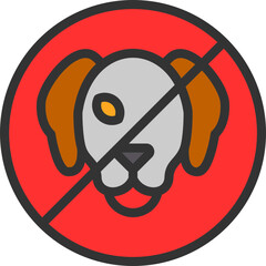 Poster - No Pets Icon