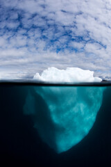 Wall Mural - icebergs, disko bay, greenland