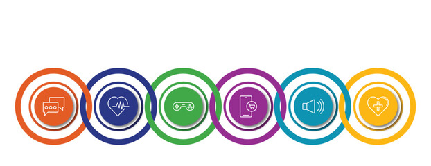 Poster - editable thin line icons with infographic template. infographic for concept. included ,