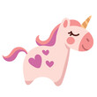 baby pink unicorn accessory