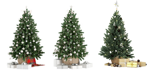 decorated christmas tree