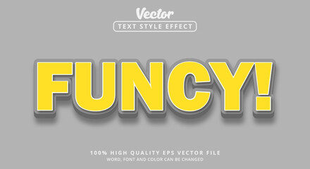 Poster - Editable text effect, Funcy text with modern style and classic
