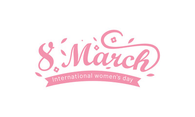 Sticker - Happy womens day 8 march