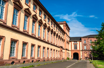 Canvas Print - Baroque Palace in Mannheim - Baden-Wuerttemberg State of Germany