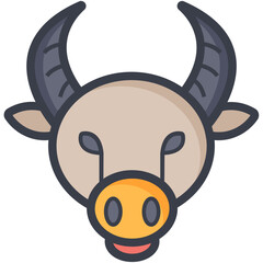 Wall Mural - Pig Vector Icon