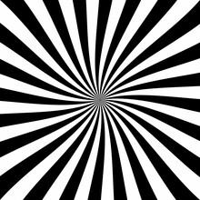 Spiral Swirl Radial Hypnotic Psychedelic Illusion Rotating Background Vector Black And White
Quality Vector Illustration Cut