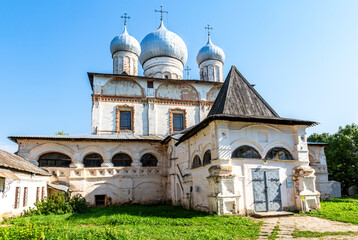 Canvas Print - Znamensky Cathedral in Veliky Novgorod, Russia