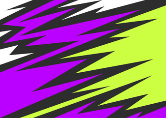 Poster - abstract background with sharp and spike pattern and with some copy space area