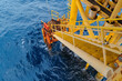 Ladder offshore gulf sea industry rig drill oil and gas production petroleum