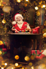 Poster - happy santa claus