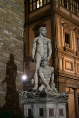 Piazza della Signoria in Florence, Italy.