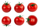 Fototapeta Kuchnia - red cocktail tomatoes, close-up
