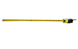 yellow measuring tape in PNG, yellow tape measure without background
