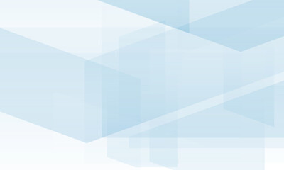 Aufkleber - Abstract light blue graphic design presentation background web template. White and blue abstract geometric background. Vector illustration.
